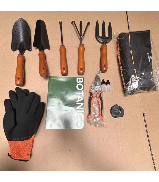 BOTANICO 10 Piece Gardening Tool Set. 2500 Kits. EXW Los Angeles